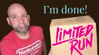 Limited Run Games Sucks!