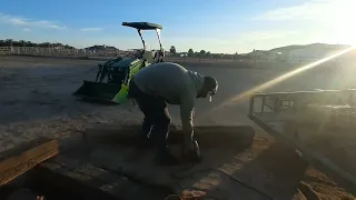 How to cut Railroad Ties.