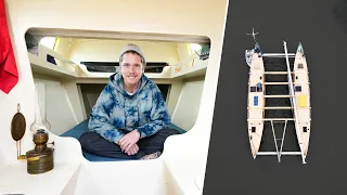 I Finally Made This Catamaran Liveable | Wildling Sailing