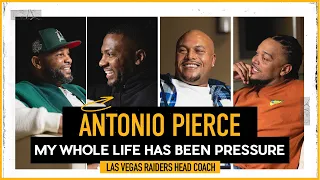 Antonio Pierce Undrafted to Super Bowl Champ to Raiders Head Coach on how to win in Vegas| The Pivot