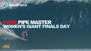 The World's Best Female Pipeline Surfers Compete For $100K | Womens Finals Day | Vans Pipe Masters