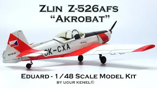 ZLIN  Z-526  AKROBAT - Eduard - 1/48 Scale Plastic Modelkit