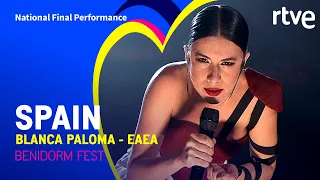 Blanca Paloma - EAEA | Spain ðŸ‡ªðŸ‡¸ | National Final Performance | Eurovision 2023