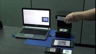 High-Speed QR Code Scanning Box - Fun2D CBox QRCode Reader (tested with Notebook)