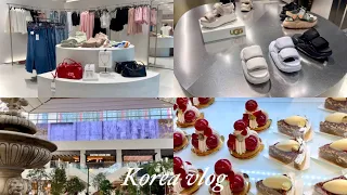 Korea vlog. 더현대서울 쇼핑🎵ZARA WOMEN SS24 COLLECTION. 자라 봄 쇼핑🌷ZARA HOME 2024🍽️ The Hyundai Seoul Shopping