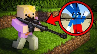 I Snuck GUNS into a YouTuber's Minecraft Server