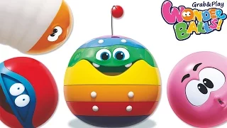 Meet The WonderBalls | WonderBalls Songs Collection | Funny Cartoon for Children