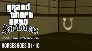 GTA SA 100% Walkthrough: Horseshoes 01-10