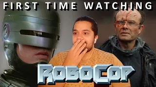 ROBOCOP (1987) REACTION | First Time Watching | This movie its so camp, i love it. Great fight scene