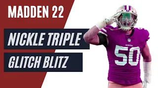 NEW Nickle Triple Disengage GLITCH BLITZ Madden 22 defensive tips