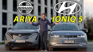 Hyundai Ioniq 5 vs Nissan Ariya EV comparison REVIEW