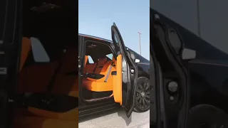 Rolls Royce ghost interior design whatsapp status in orange 💛