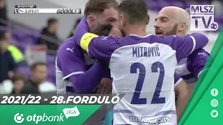 Újpest FC – ZTE FC | 4-0 | (3-0) | OTP Bank Liga | 28. forduló | MLSZTV