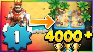 LEVEL 1 4000+ LEGENDARY ARENA LIVE LADDER GAMEPLAY - CLASH ROYALE