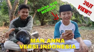 MASYAALLAH 20JT VIEW || MAN ANNA VERSI INDONESIA MERDU - DARBUKA COVER