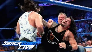 Shane McMahon & Elias attack Roman Reigns: SmackDown LIVE, April 23, 2019