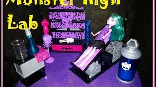 Monster High Laboratório Crie Seu Monstro! (Unboxing + Review)