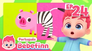 EP24 | Alguém Viu o Rabinho? | Cante Junto com Bebefinn | Bebefinn em Português - Canções Infantis
