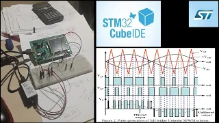 sinüsoidal PWM (SPWM) stm32f429