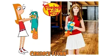 Disney Phineas and Ferb Characters in Real Life