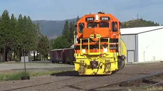 Railfanning The CORP & the UP's Black Butte Subdivision: Trains at Dunsmuir with Crew Changes