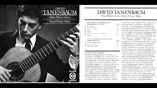 Royal Winter Music by Hans Werner Henze - David Tanenbaum, guitar