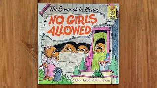 Ash reads The Berenstain Bears No Girls Allowed by Stan & Jan Berenstain