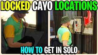 How To Get Secondary Loot From Locked Areas In Cayo Perico Heist GTA 5 Online