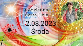 Tarot 😘Karta dnia 2.08.2023😘 Środa😘 Wszystkie znaki zodiaku