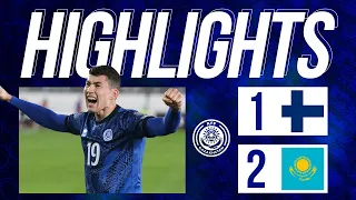 Highlights | Финляндия 1-2 Қазақстан | Тарихи жеңіс