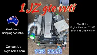 1JZ GTE VVTI MOTOR ENGINE START TEST & COMPRESSION TEST