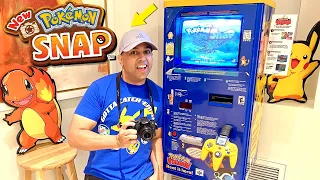 HE GOT CAUGHT IN 4K! [NEW POKEMON SNAP]