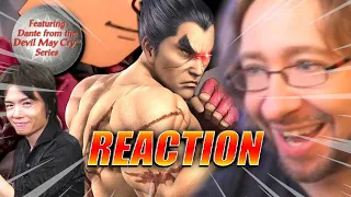 MAX REACTS: KAZUYA Smash Bros Showcase...feat. DANTE