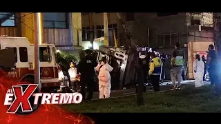 ¡Un hombre fue aplastado por un gran vehículo en la colonia Vallejo, en la CDMX! | Al Extremo