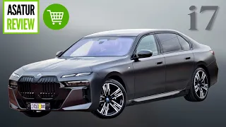 Обзор электромобиля BMW i7 xDrive60 G70 M-Sport PRO / НОВЫЙ БМВ Ай7 экстерьер/интерьер/оснащение