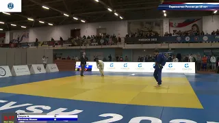 55 kg Уваров А Манатов М 07 11 2021 Т1 Первенство России по дзюдо до 18 лет, ИЖЕВСК