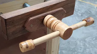 Bench Vise Simple || A DIY Woodworking Project