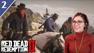 Train Heist & Hunting | Red Dead Redemption 2 Pt. 2 | Marz Plays