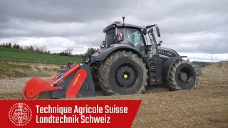 Mit Valtra und Seppi m. im Kieswerk