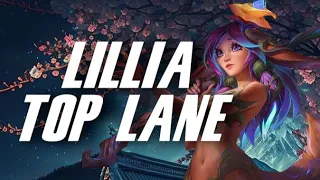 Lillia Top Lane DESTROYS Diamond Players...