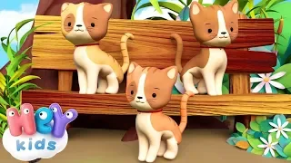 Trois Petits Chats - Comptines pour bébé en francais | HeyKids