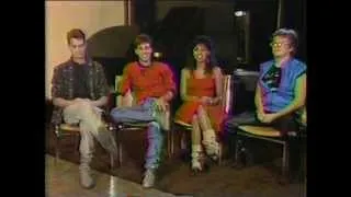 2 on The Town segment on Kidd Video (1984)