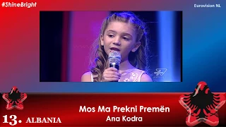 Junior Eurovision Song Contest 2017 - My top 13 (so far)