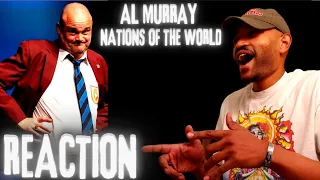 American Reacts to- Al Murray Takes on the Nations of the World