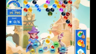 Bubble Witch Saga 2 Level 1627 with no booster & 1 bubble left