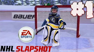 NHL Slapshot Peewee To Pro Goalie Career #1 - Strappin' On The Pads