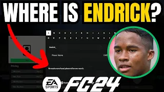 Is Endrick in FC 24 - How to Find Endrick in EA Sports FC 24 #fc24