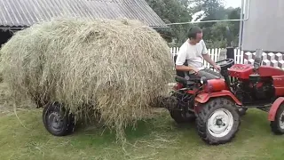 Як привезти сіно.