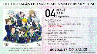 THE IDOLM@STER SideM 5th ANNIVERSARY DISC 04 試聴動画