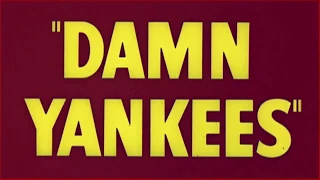 Damn Yankees 1958 - Stereo - Overture - Maurice Binder title sequence